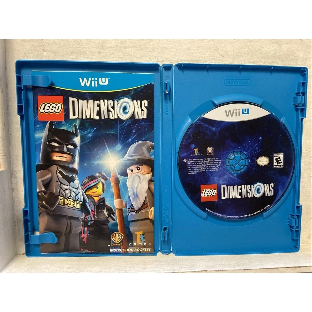 LEGO Dimensions Nintendo Wii U Video Game‎ Warner Bros Batman Gandalf Wyldstyle